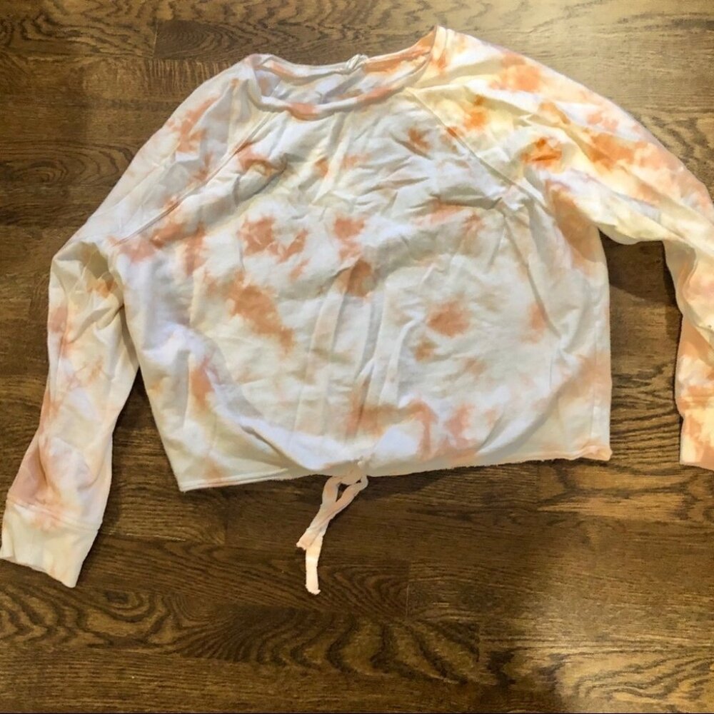 Loft outlet tie dye lounge sweatshirt